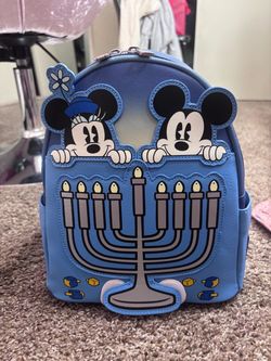Mickey and Minnie Hanukkah Loungefly