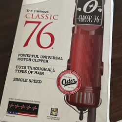 Oster classic 76 and metal attachments