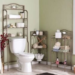 NEW Southern Enterprises Reflections Gray Spacesaver