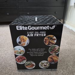 Brand New Elite Gourmet Air Fryer – Unopened in Box