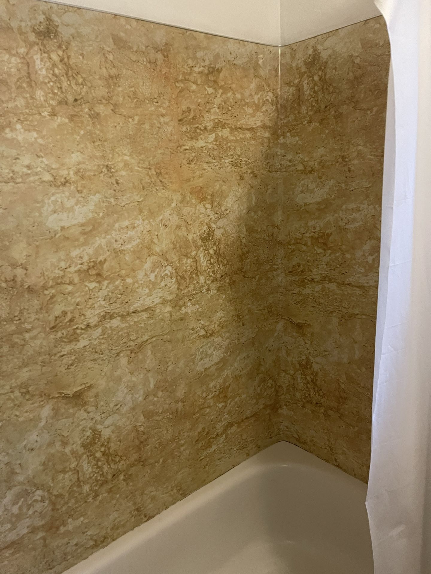 Faux Stone Bathtub Surround