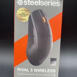 SteelSeries - Rival 3 Gen 2 Wireless Optical Gaming Mouse