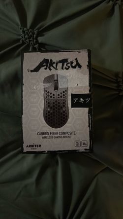 Akitsu Carbon Fiber Wireless Gaming Mouse