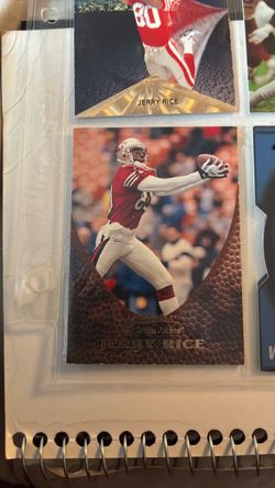 1997 action packed Jerry Rice #1