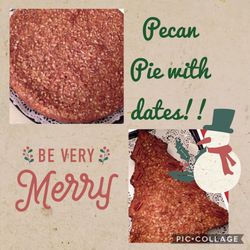 Pecan Pie With Dates