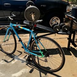 Bike And Weight Bench
