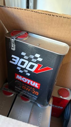 4x Motul 300V Power 0W-20 Racing Motor Oil - New