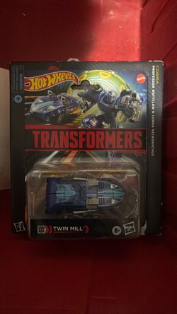 Transformers x hot wheels collab