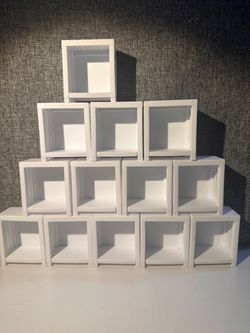 Mini Brands Books white shelves lot of 13