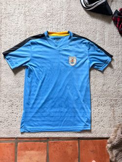 Uruguay National Soccer Team Fan Jersey Rass Sport Blue Men’s L/XL