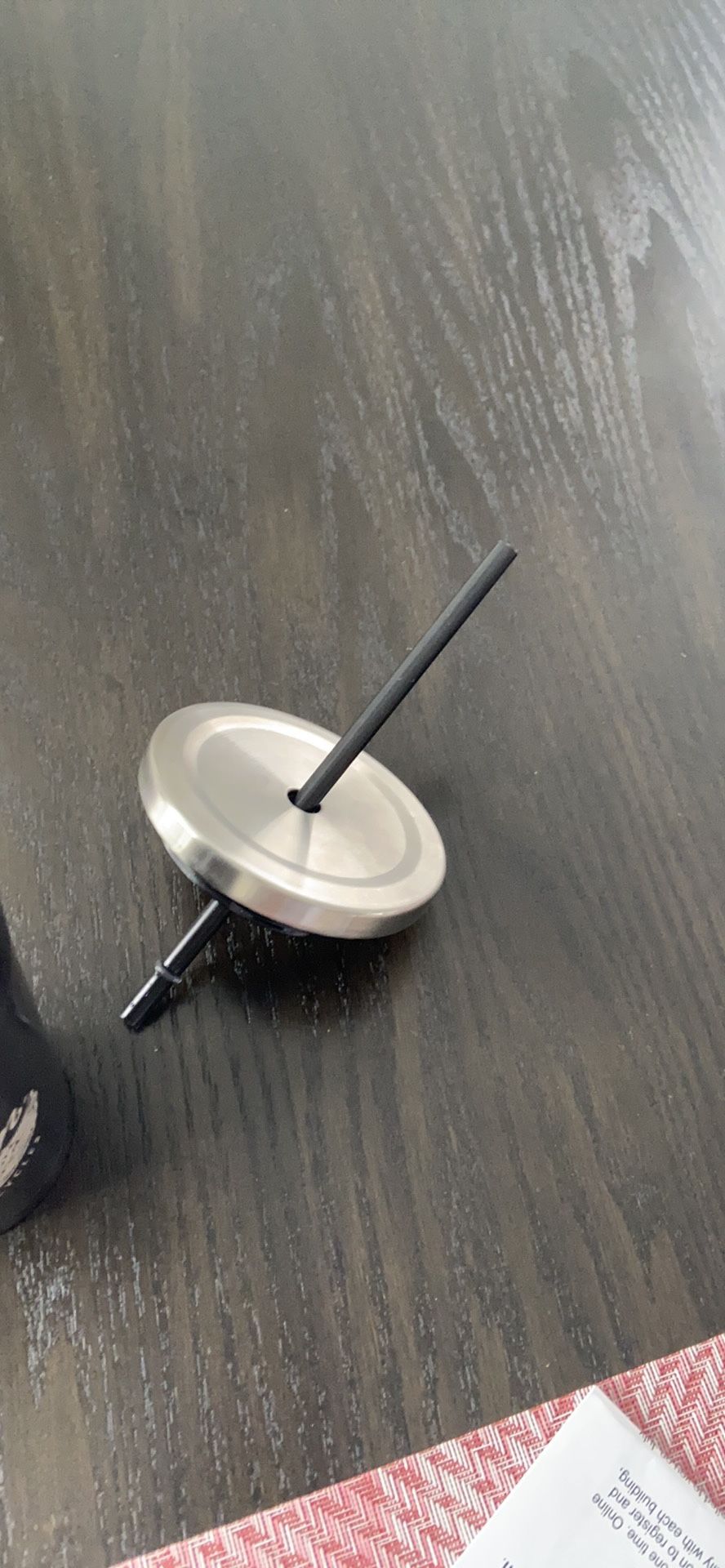 Harley Davidson stainless steel cup with straw