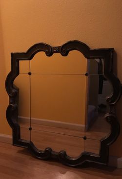 Antique stole mirror