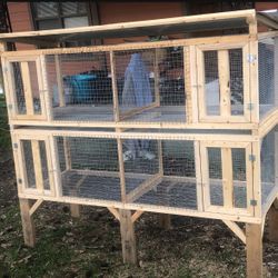 Rabbit Hutch Cage