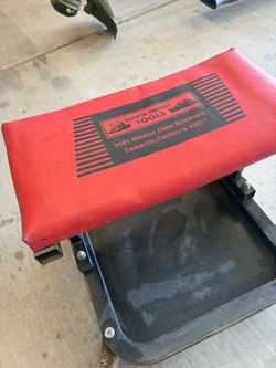 Mechanics Rolling Work Seat. $10