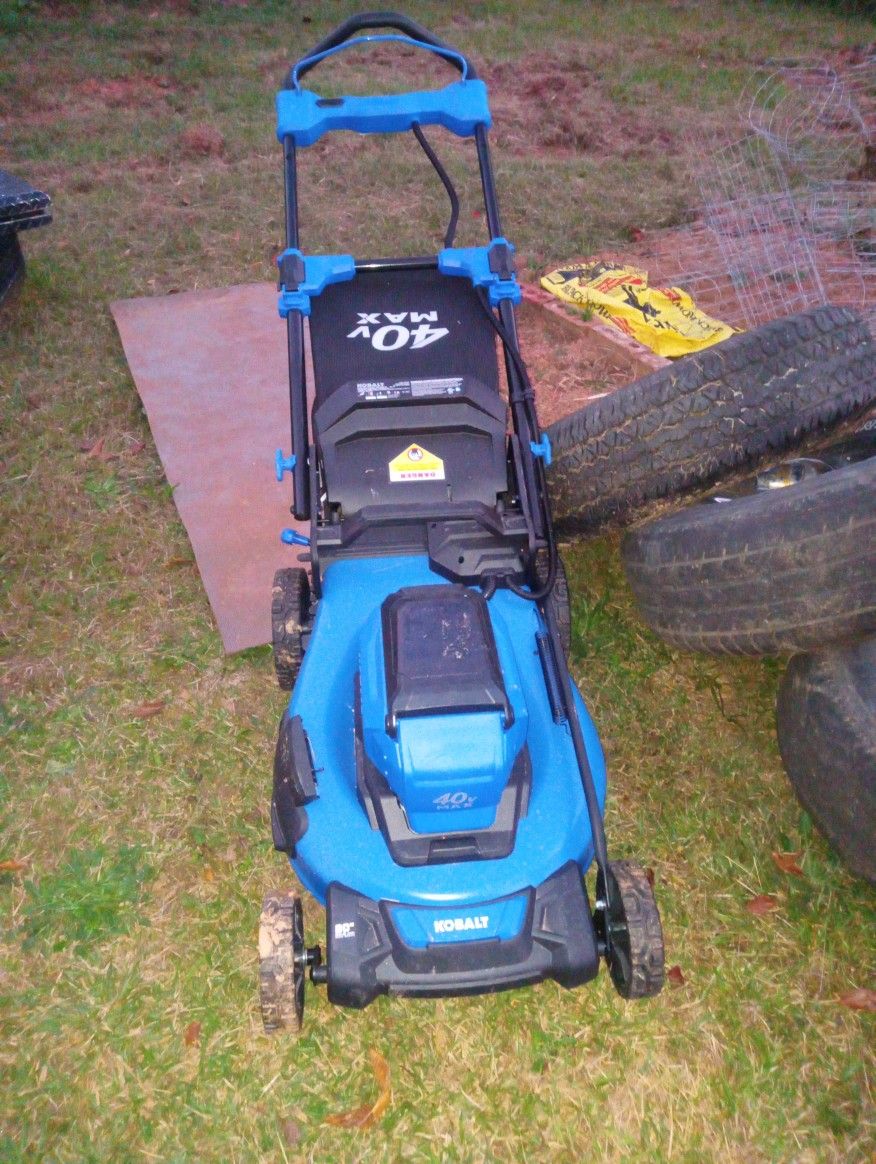 Kobalt 40v Push Mower 