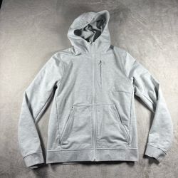 Lululemon Hoodie Men’s M Gray Full Zip Athletic Jacket Running Training #34