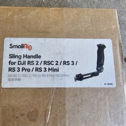 Small Rig Sling Handle for DJI RS 2 / RSC 2 / RS 3 / RS 3 Pro / RS 3 Mini