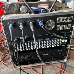 Very Nice System Crest Audio Samson Mixer Voco Pro Mic 🎤 