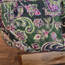 Vera Bradley Chelsea Green Garment Bag