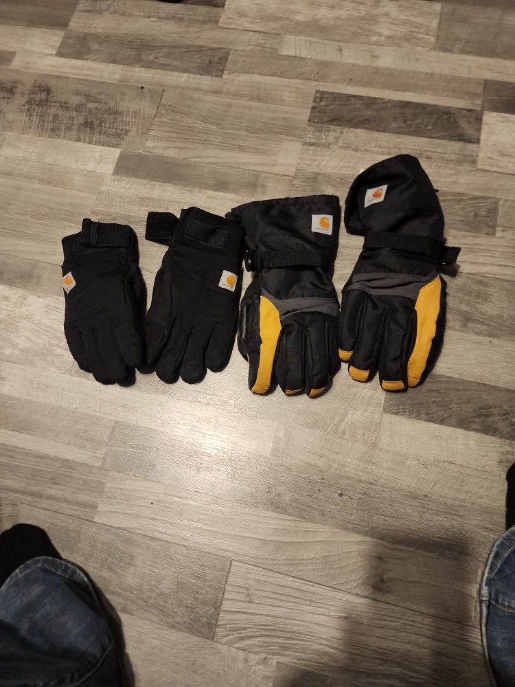 Carhartt Mens Pipeline Glove 2018 Size M and WOMEN'S STOKER INSULATED GLOVE
