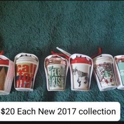 Starbucks New 2017 Tree Ornaments