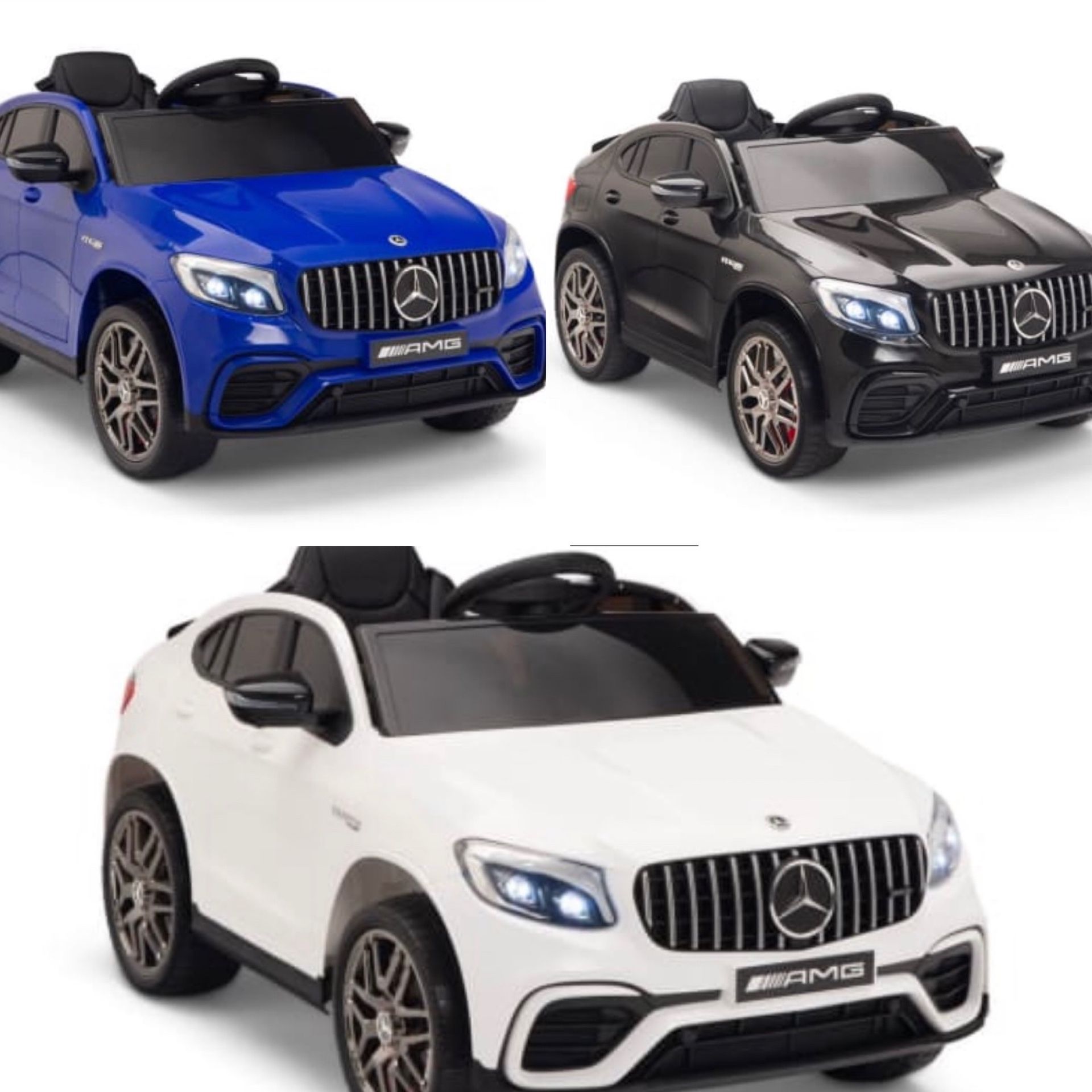 Power wheels ride on toy, kids electric cars, parents remote control Mercedes 12V