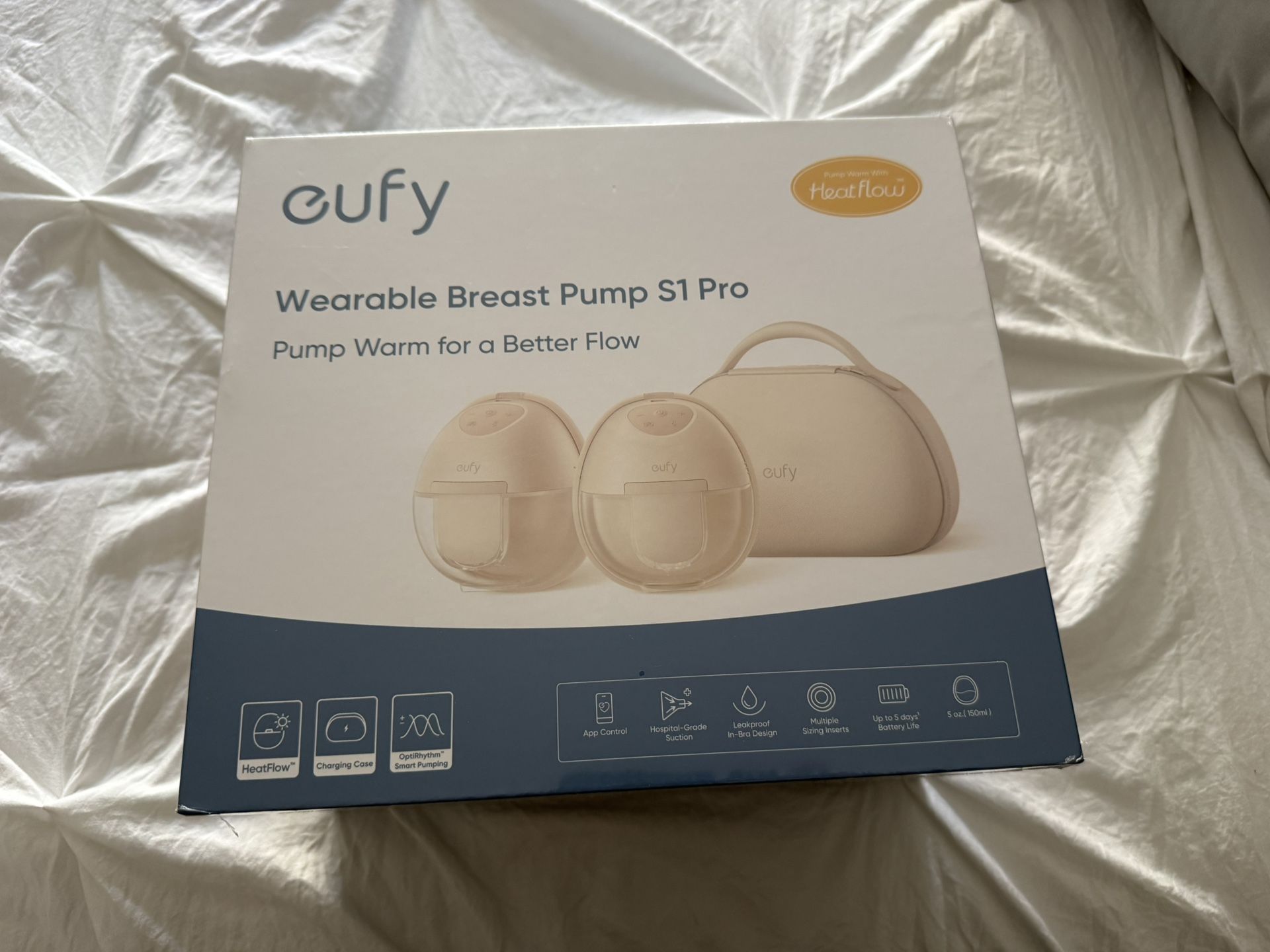 ✨ Eufy Wearable Breast Pump S1 Pro – Brand New / Sealed ✨