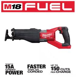 Milwaukee Super SAWZALL Reciprocating Saw (No Battery)