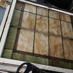 Antique Stained Glass Window