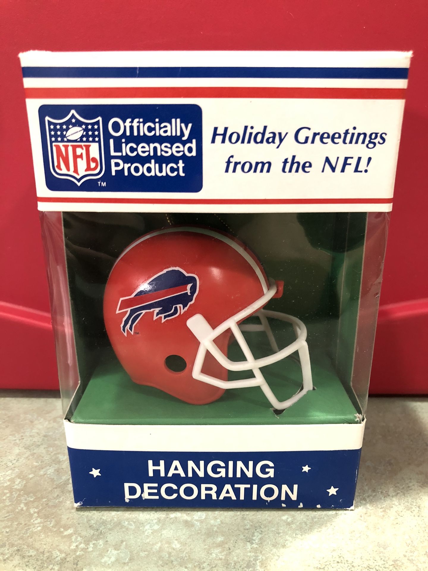 Buffalo Bills Helmet Classic Christmas Ornament