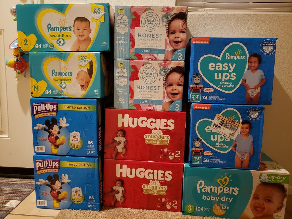 Pampers huggies Honest diaper