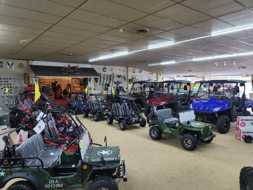 Atvs, Dirt Bikes, Go Carts, Utvs, Side X Sides And More!