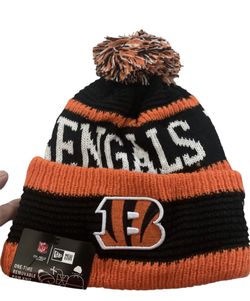 NWT Never Worn Cincinnati Bengals Winter Knit Hat Beanie