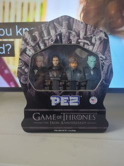 New PEZ Game of Thrones Anniversary TIN