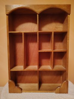Curio wall cabinet