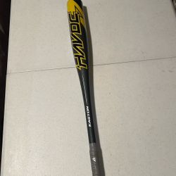 Easton HAVOC YSB22HAV10 29IN 19oz -10,2 1/4 Barrel Baseball Bat YouthGray Yellow