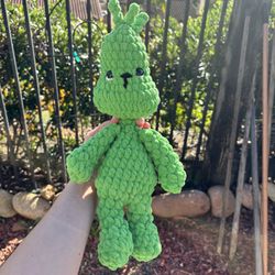Grinch Inspired Crochet 🧶 Handmade Snuggler 