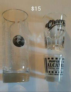 Shot glasses, Bottle Opener 