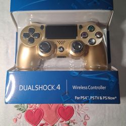 Wireless Controller  GOLD COLOR ( NEW)