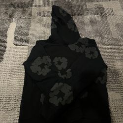 Denim Tears Mono Black Hoodie!