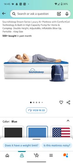 King Sound Asleep Air Mattress 
