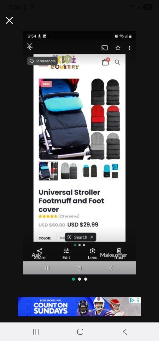 Universal Stroller Cover