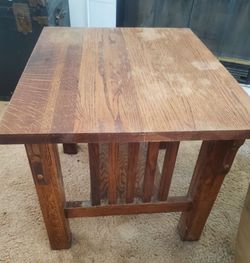 Coffee table and end table