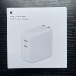 Apple 35W Dual USB-C Port Power Adapter