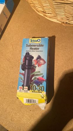 Tetra 100W Submersible Aquarium Heater (For 10-30 Gallon Tanks) - Preset 78°F