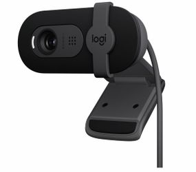Logitech Brio 101 Full HD 1080p Webcam for Meetings, Streaming, Desktop, Laptop, PC - Built-in Mic, Shutter