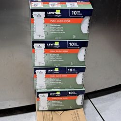 LEVITON 40 SWCHETS FOR 70 DLLS
