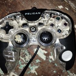 For parts or repair Pelican PlayStation 2 controller 
