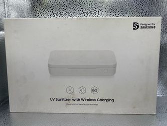 Samsung Electronics Qi Wireless Charger and UV Sanitizer - US Version New Sealed