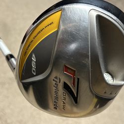 TaylorMade R7 Draw 460 Driver 9 Degree Right Handed Stiff 55G